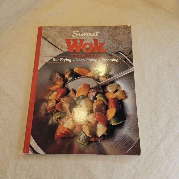 Other - Sunset Wok Cook Book Stir-Frying Deep-Frying Steaming 1989 ISBN 0-376-02964-1